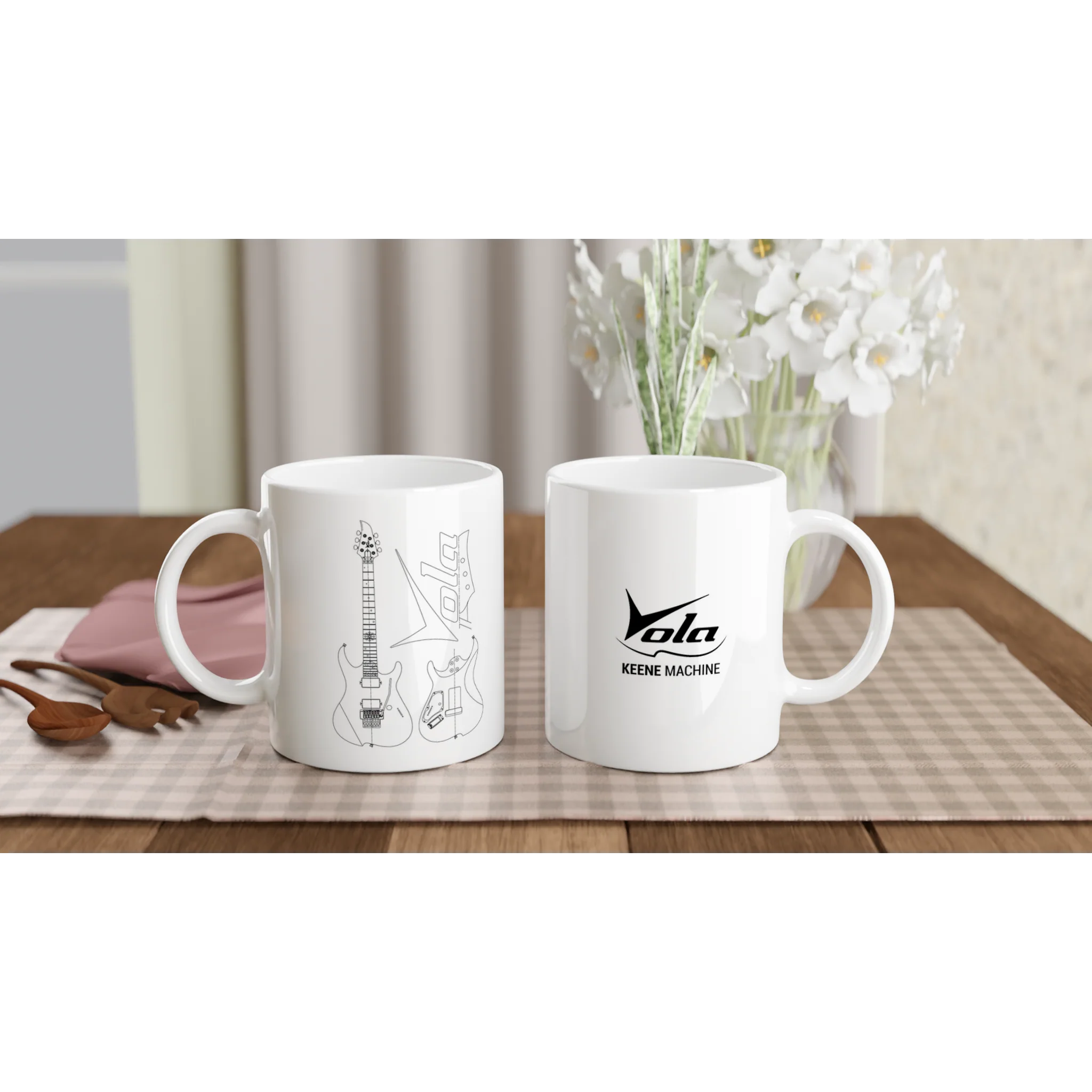 KEENE MACHINE Ceramic Mug - Image 3
