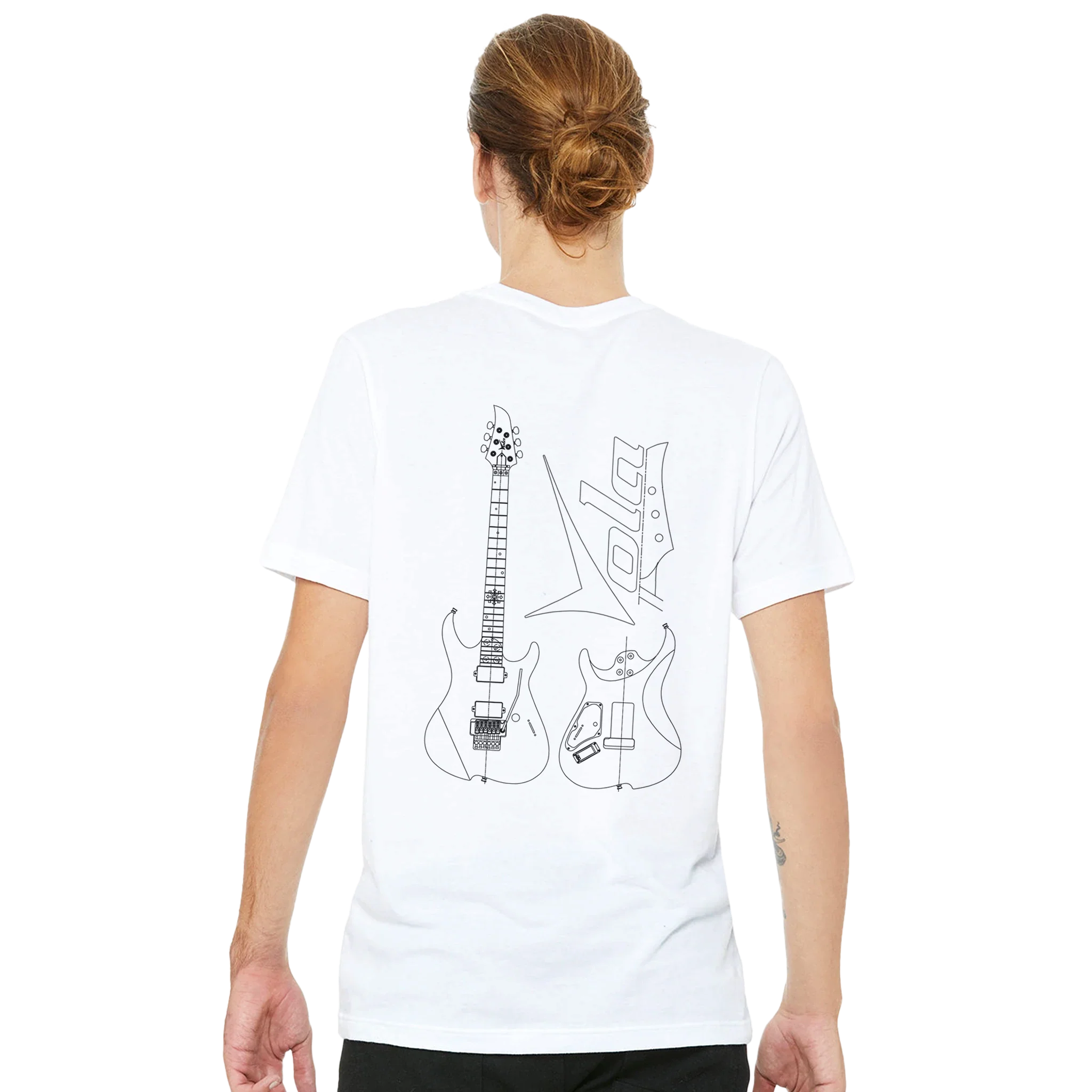 KEENE MACHINE WHITE | Bella + Canvas 3001 White - Image 5